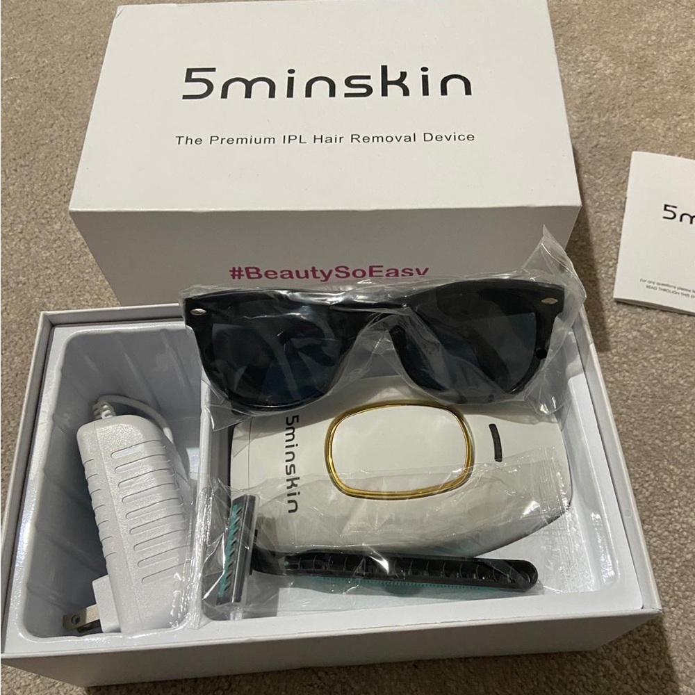 5minskin At-Home IPL Laser Hair Removal Device NEW never